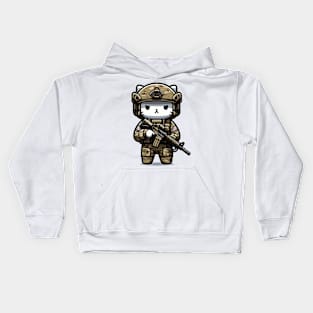 Tactical Kitty Kids Hoodie